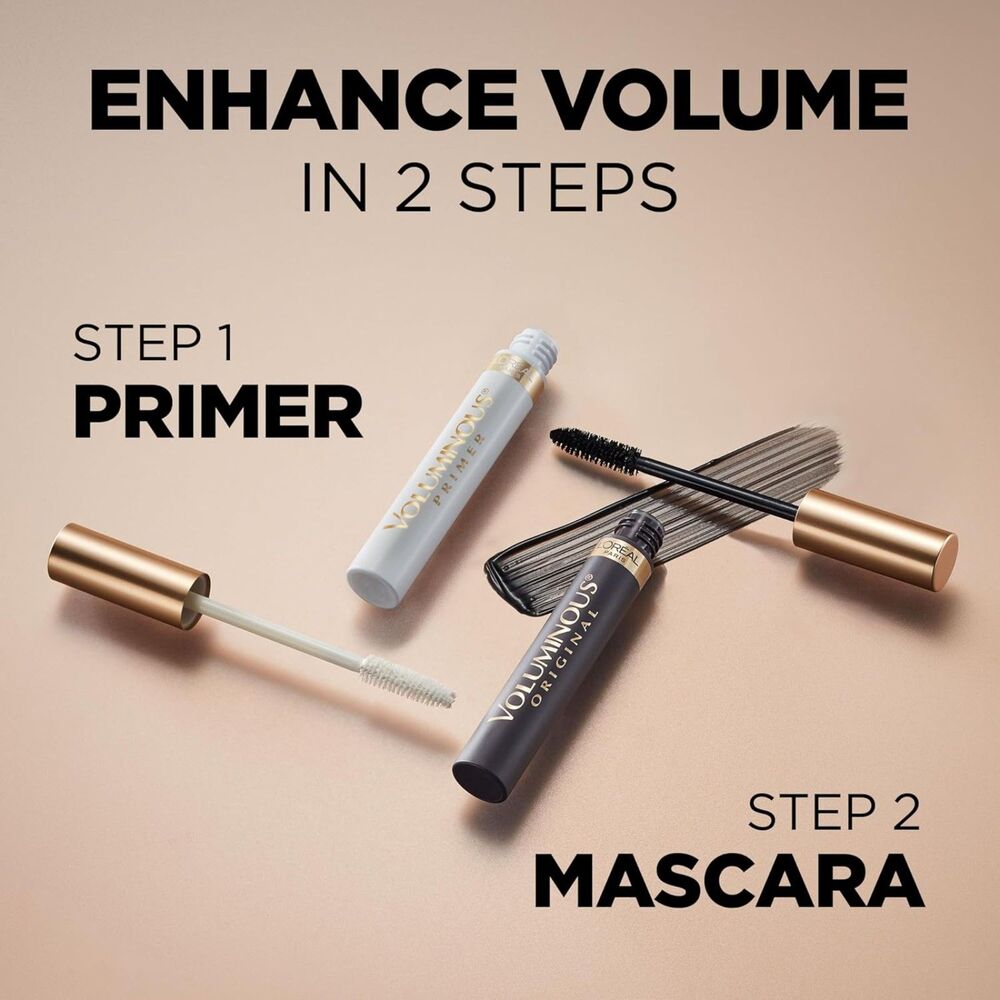 L’Oreal Paris Carbon Black Makeup Voluminous Original Volume Building Mascara - Picture 4 of 4